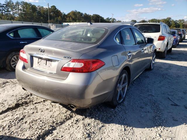 JN1BY1ARXBM376109 - 2011 INFINITI M37 X GRAY photo 4