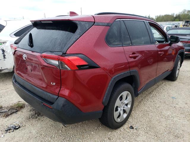 2T3H1RFV8LW068621 - 2020 TOYOTA RAV4 LE BURGUNDY photo 4