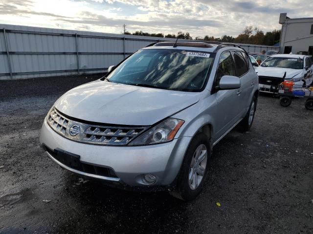 JN8AZ08W97W608792 - 2007 NISSAN MURANO GRAY photo 2