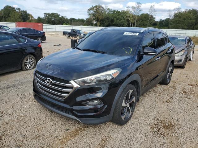 KM8J33A24GU027942 - 2016 HYUNDAI TUCSON LIM BLACK photo 2