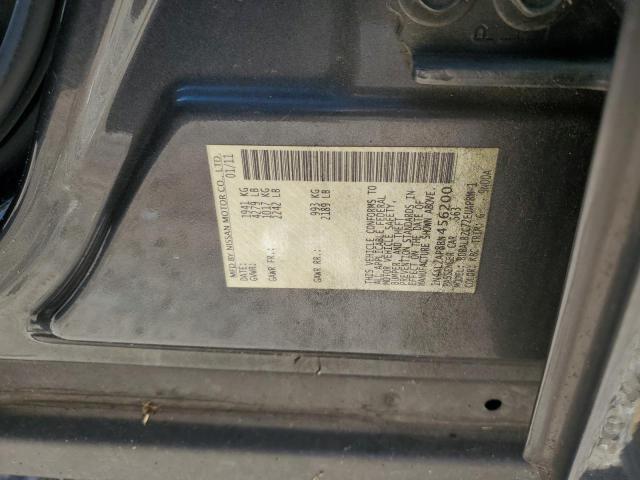 1N4AL2AP8BN456200 - 2011 NISSAN ALTIMA BAS GRAY photo 10