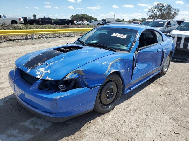 1FAFP42R53F435595 - 2003 FORD MUSTANG MA BLUE photo 2