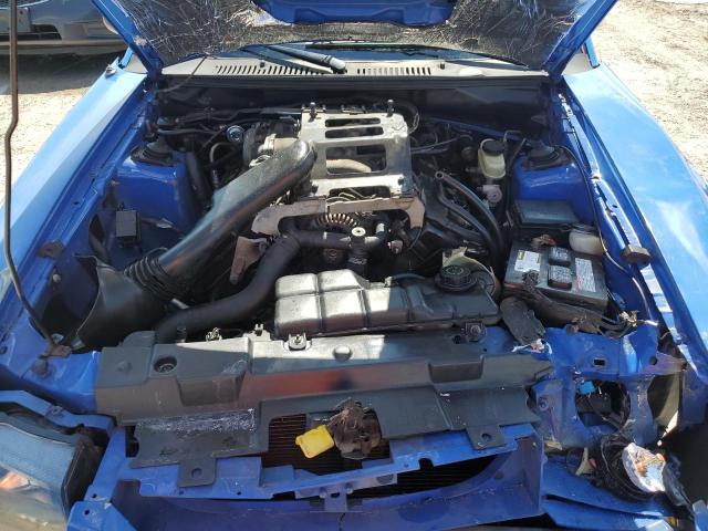 1FAFP42R53F435595 - 2003 FORD MUSTANG MA BLUE photo 7