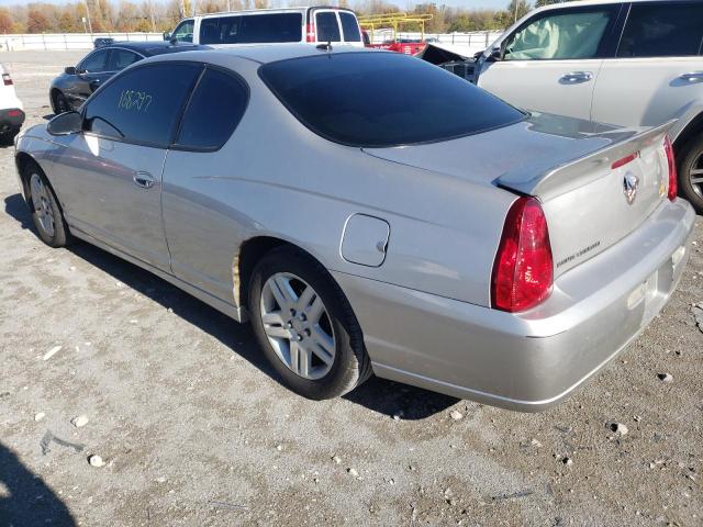 2G1WK15NX79164735 - 2007 CHEVROLET MONTE CARL 银色 照片 3