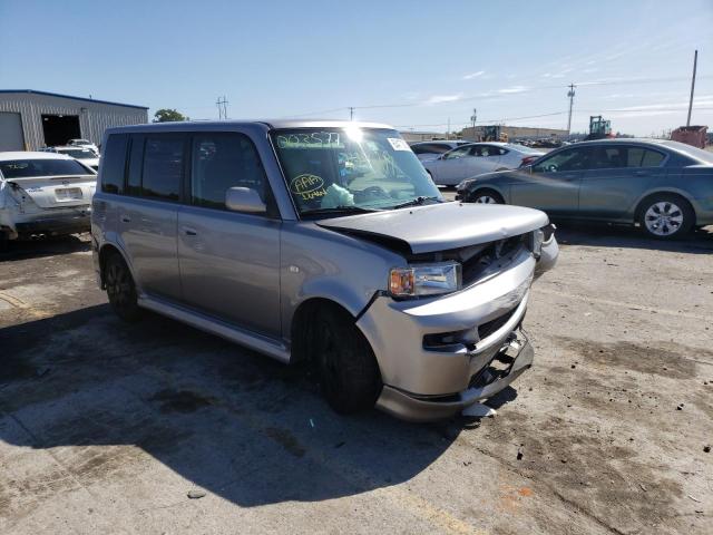 JTLKT324554003577 - 2005 TOYOTA SCION XB ნაცრისფერი ფოტო 1