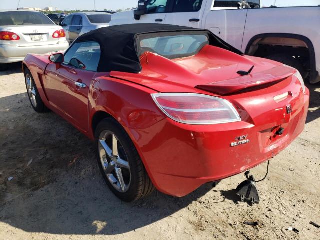 1G8MB35B87Y108525 - 2007 SATURN SKY RED photo 3