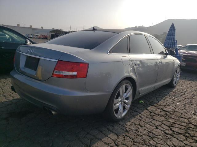 WAUGN94F27N130083 - 2007 AUDI S6 QUATTRO SILVER photo 4