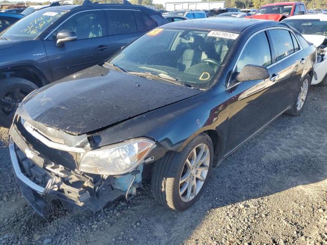 1G1ZG5E74CF311334 - 2012 CHEVROLET MALIBU LTZ შავი ფოტო 2