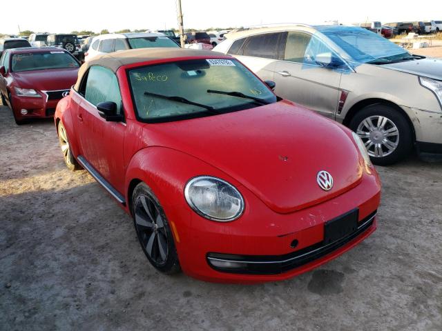 3VW7A7AT3DM801051 - 2013 VOLKSWAGEN BEETLE TUR RED photo 1