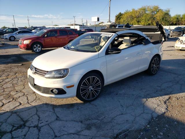 WVWBW8AH9EV002320 - 2014 VOLKSWAGEN EOS KOMFOR WHITE photo 2