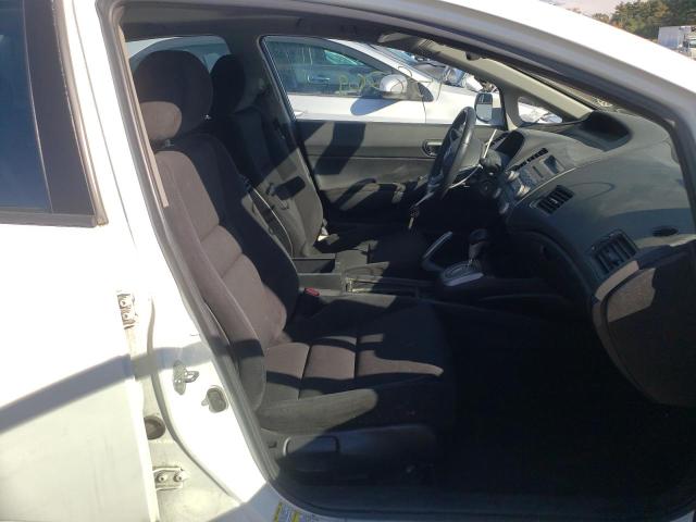 2HGFA16659H107497 - 2009 HONDA CIVIC LX-S أبيض صورة 5