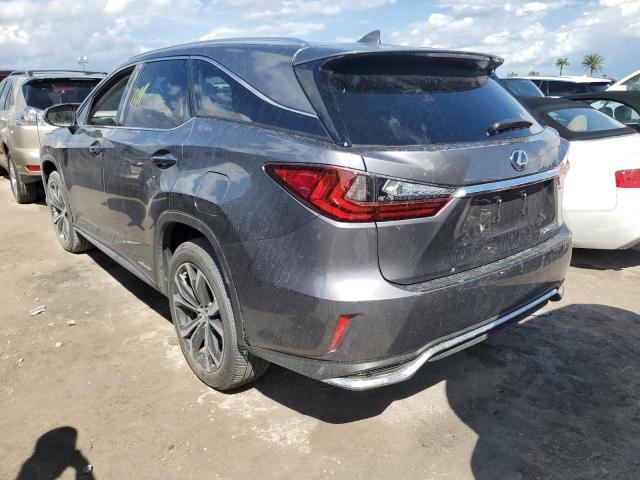 JTJDGKCA7J2004854 - 2018 LEXUS RX 450H L BLUE photo 3