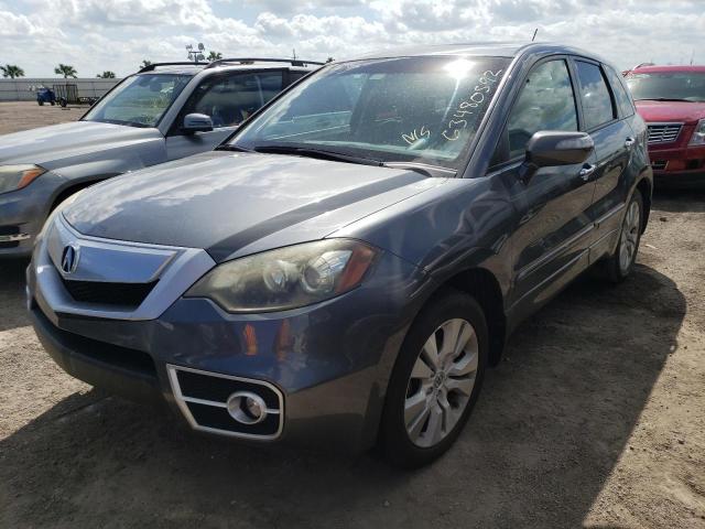 5J8TB2H21CA001392 - 2012 ACURA RDX GRAY photo 2