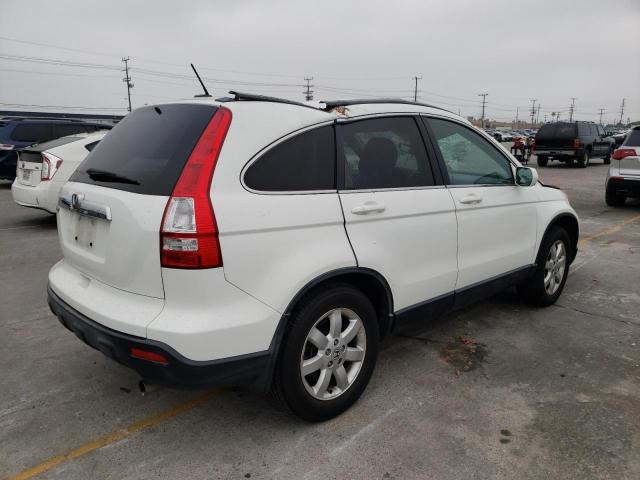 JHLRE38777C032595 - 2007 HONDA CR-V EXL WHITE photo 4