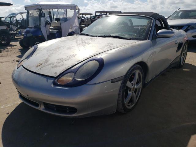 WP0CA298XVS621773 - 1997 PORSCHE BOXSTER SILVER photo 2