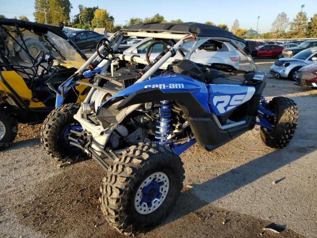 3JBVXAV43NE000708 - 2022 CAN-AM MAVERICK X BLUE photo 4