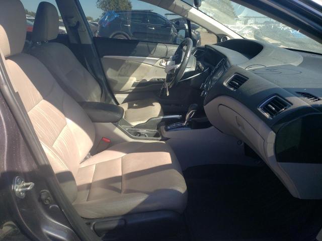 19XFB2F90EE061241 - 2014 HONDA CIVIC EXL 灰色 照片 5