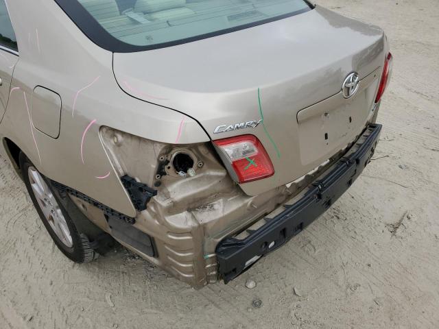 4T1BE46KX7U183707 - 2007 TOYOTA CAMRY CE BEIGE photo 9