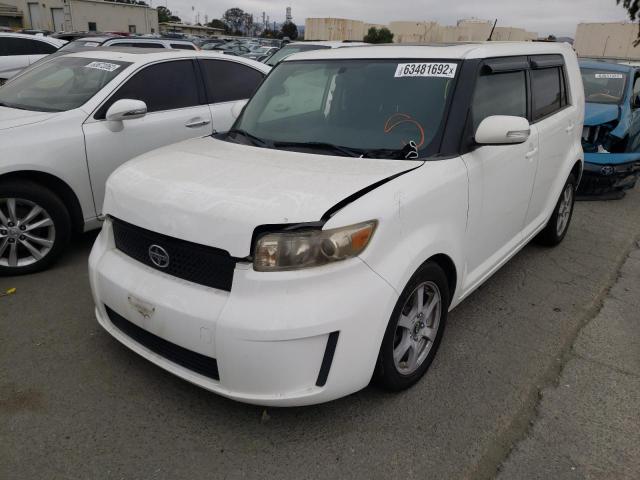 JTLKE50E981051185 - 2008 TOYOTA SCION XB Beyaz fotoğraf 2