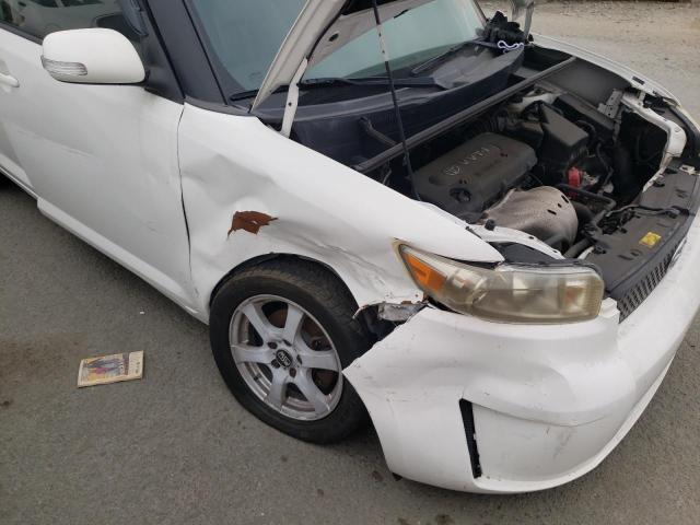 JTLKE50E981051185 - 2008 TOYOTA SCION XB Beyaz fotoğraf 9