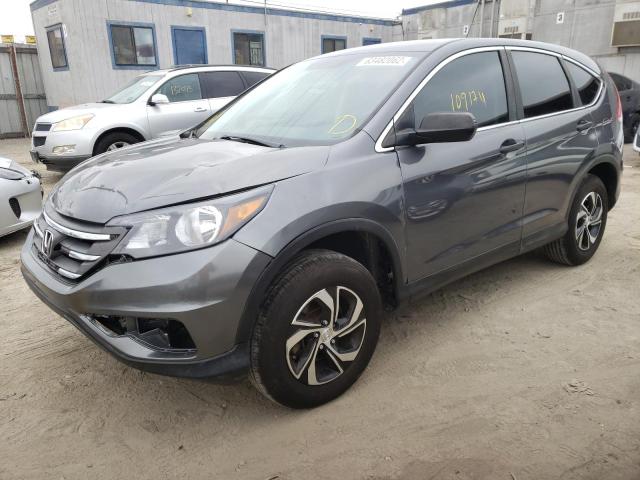 3CZRM3H36DG702721 - 2013 HONDA CR-V LX GRAY photo 2