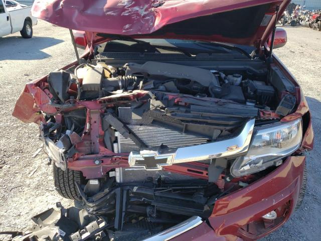 1GCGSCEN6L1201687 - 2020 CHEVROLET COLORADO L RED photo 7