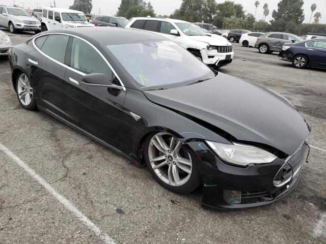 5YJSA1E23GF124328 - 2016 TESLA MODEL S Սև լուսանկար 1