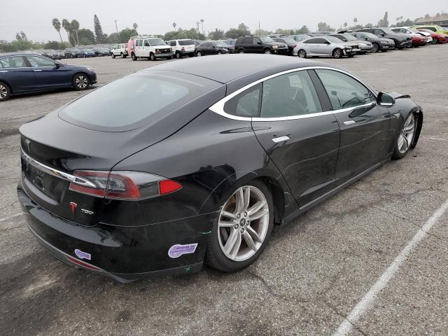 5YJSA1E23GF124328 - 2016 TESLA MODEL S Սև լուսանկար 4
