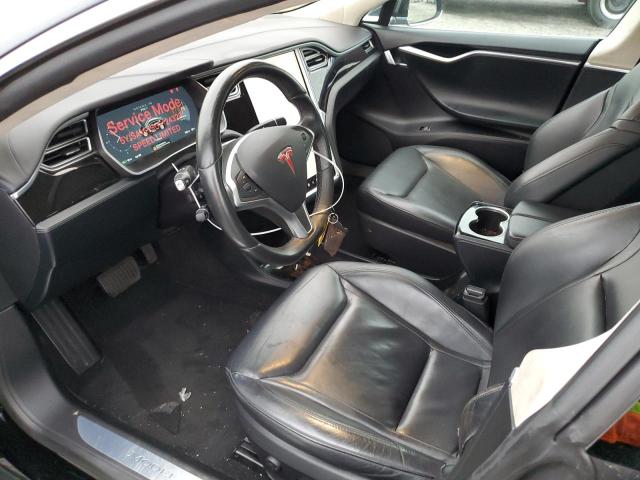 5YJSA1E23GF124328 - 2016 TESLA MODEL S Սև լուսանկար 5