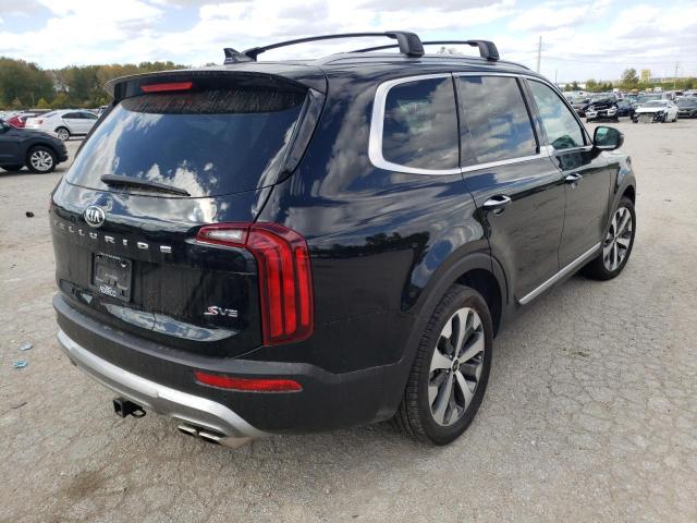 5XYP64HC4LG096426 - 2020 KIA TELLURIDE BLACK photo 4