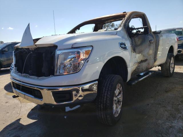 1N6AA1RP7JN510886 - 2018 NISSAN TITAN XD S WHITE photo 1