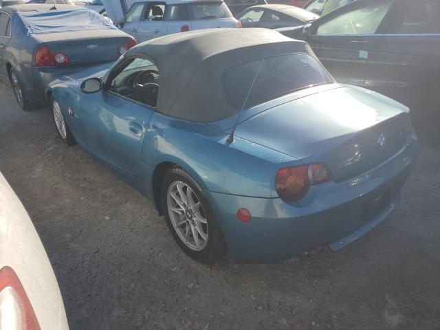 4USBT33403LS43854 - 2003 BMW Z4 2.5 TURQUOISE photo 3