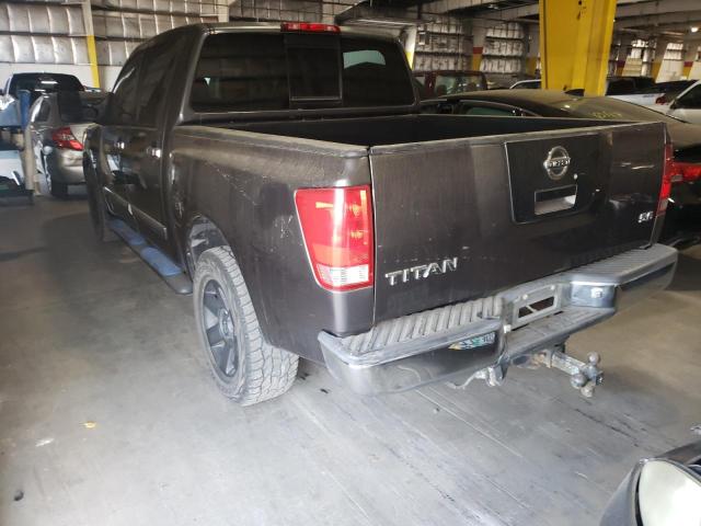 1N6AA07B04N593289 - 2004 NISSAN TITAN GRAY photo 3