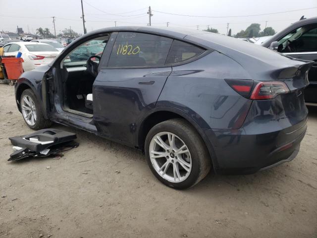 5YJYGDEEXMF247947 - 2021 TESLA MODEL Y Серый фото 3