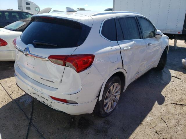 LRBFXCSA3LD065420 - 2020 BUICK ENVISION E WHITE photo 4