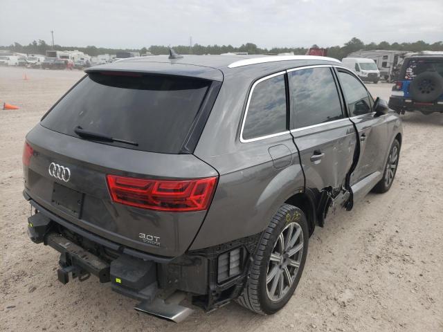 WA1VAAF75JD034808 - 2018 AUDI Q7 PRESTIG GRAY photo 4