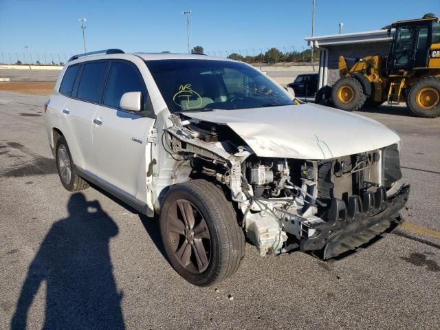 5TDYK3EH4BS048453 - 2011 TOYOTA HIGHLANDER WHITE photo 1