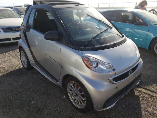 WMEEK3BA3EK769418 - 2014 SMART FORTWO PAS SILVER photo 1