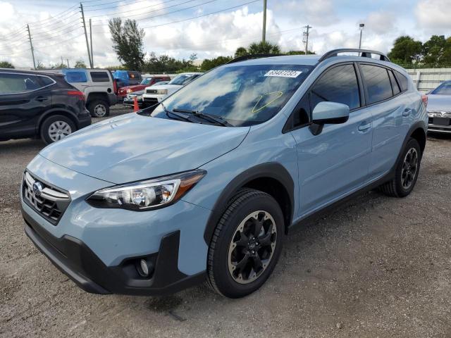 JF2GTAPC2N8266576 - 2022 SUBARU CROSSTREK BLUE photo 2