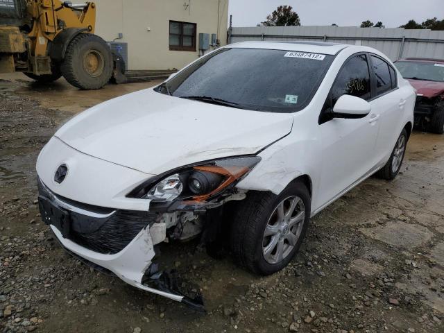 JM1BL1SG6A1181889 - 2010 MAZDA 3 I WHITE photo 2