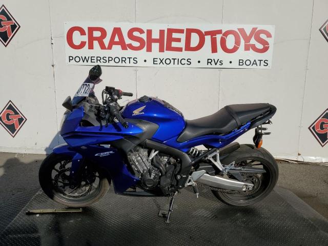 MLHRC7410E5000226 - 2014 HONDA CBR650 F BLUE photo 3