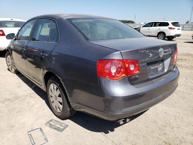 3VWPF71K36M787177 - 2006 VOLKSWAGEN JETTA VALU GRAY photo 3