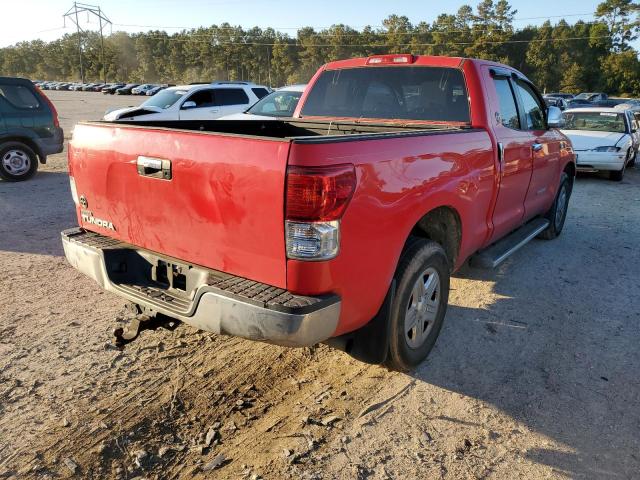 5TFRM5F13AX004156 - 2010 TOYOTA TUNDRA DOU RED photo 3