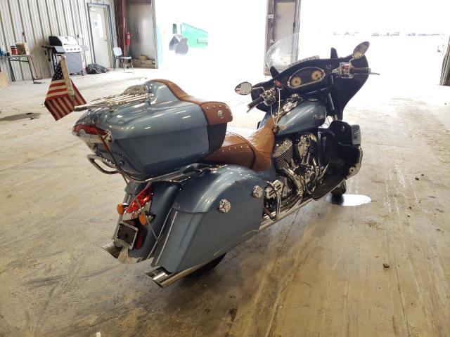 56KTRAAA4G3340044 - 2016 INDIAN MOTORCYCLE CO. ROADMASTER BLUE photo 4