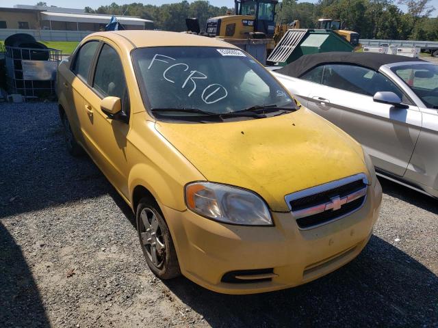 KL1TD5DE4AB108820 - 2010 CHEVROLET AVEO LS 黄色 照片 1