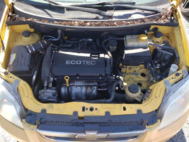 KL1TD5DE4AB108820 - 2010 CHEVROLET AVEO LS 黄色 照片 7