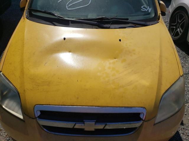 KL1TD5DE4AB108820 - 2010 CHEVROLET AVEO LS 黄色 照片 9