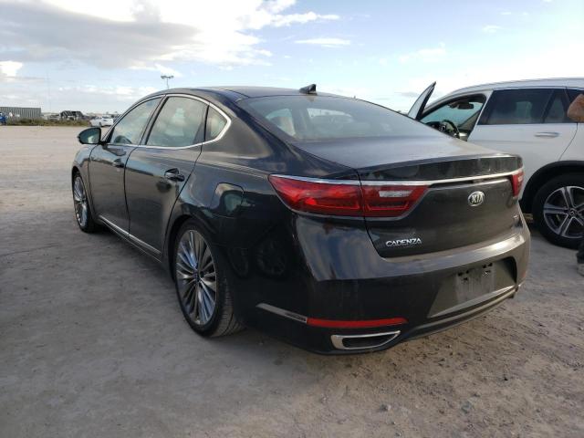 KNALC4J11H5070427 - 2017 KIA CADENZA PR BLACK photo 3