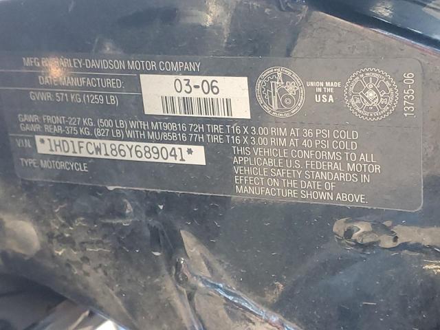 1HD1FCW186Y689041 - 2006 HARLEY-DAVIDSON FLHTCUI 双色 照片 10