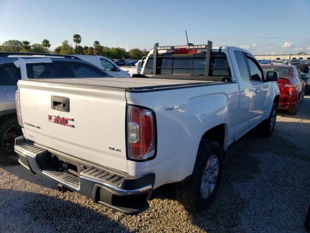 1GTH6CE38G1147502 - 2016 GMC CANYON SLE WHITE photo 4